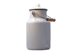 Classic Milk Carton with Retro Charm PNG