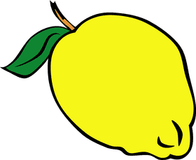 Lively Lemon Fruit Delight PNG