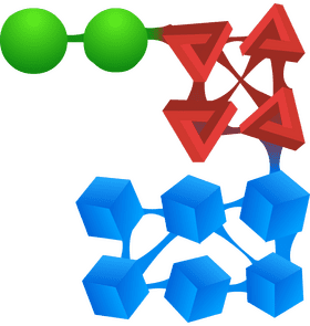 Molecule Interaction Structures and Connections PNG