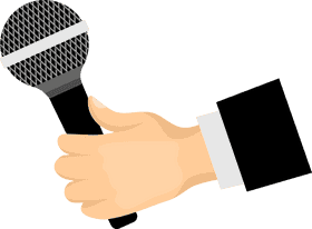 Handheld Microphone for Captivating Performances PNG