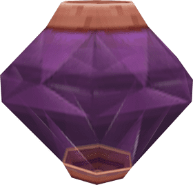 Radiant Purple Gem of Enchantment PNG