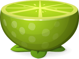 Vibrant Green Fruit Delight PNG