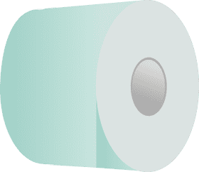 Soft and Eco-Friendly Toilet Paper Essentials PNG