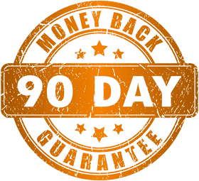 90 Day Money Back Guarantee on Auto Parts PNG