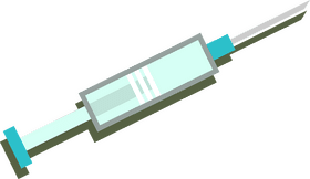 Modern Medical Syringe for Precise Injections PNG
