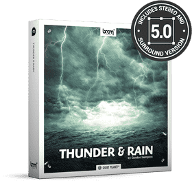 Whispers of Thunder and Rain Symphony PNG