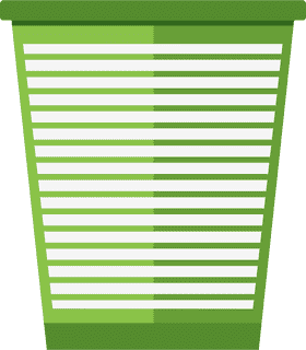 Eco-Friendly Recycling Bin for Sustainable Waste Management PNG