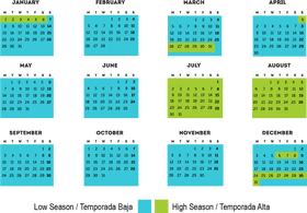Moon Calendar Yearly Overview and Phases PNG