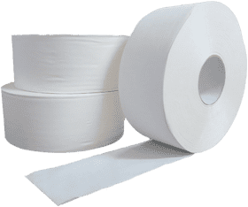 Rolls of White Paper Sheet for Versatile Use PNG