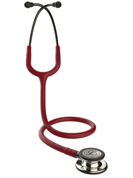 Elegant Red Stethoscope for Health Professionals PNG