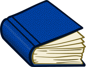 Blue Texture Book of Knowledge PNG