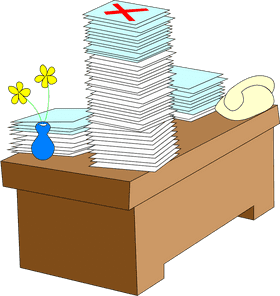 Paper Plane Amidst the Paper Mountain PNG