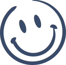 Joyful Smiley Embracing Positivity and Happiness PNG