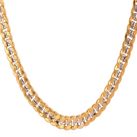 Elegant Gold and Silver Jewelry Chain PNG