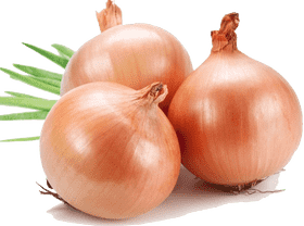 Fresh Ingredients for Delicious Onion Rings PNG