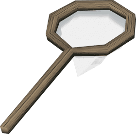 Insect Net Catcher with Wooden Handle PNG