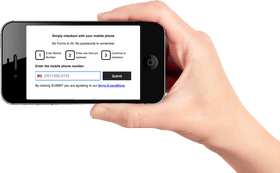 Mobile Phone Checkout Simplified Process PNG