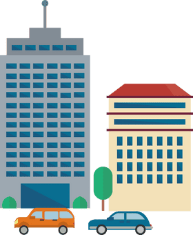 Urban Build Cityscape Architecture and Design PNG