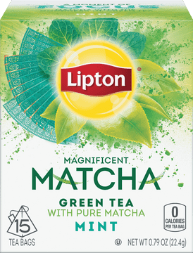 Refreshing Mint Matcha Powder Infusion PNG