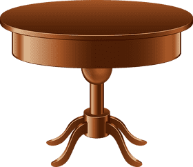 Elegant Wooden Table Lamp Design PNG