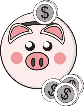 Piggy Bank Savings Adventure PNG