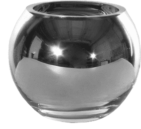 Reflective Elegance The Modern Vase PNG