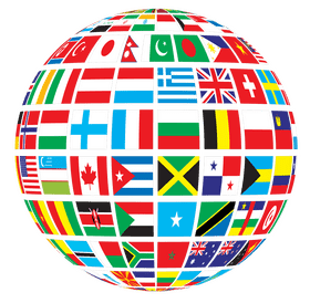 Globe of Nations and Cultures PNG