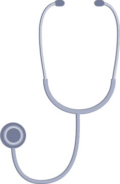 Essential Stethoscope for Health Monitoring PNG