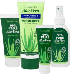 Aloe Vera Natural Healing Products Collection PNG