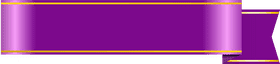 Vibrant Purple Celebration Banner with Gold Accents PNG