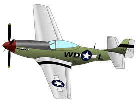 Classic Military Model Airplane Design PNG