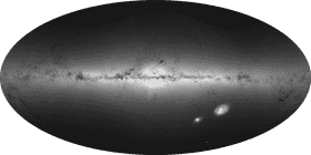 Galactic River of Stars and Mysteries PNG