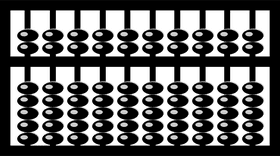 Classic Abacus A Timeless Calculating Tool PNG