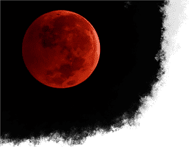 Celestial Wonder The Spectacle of Lunar Eclipse PNG
