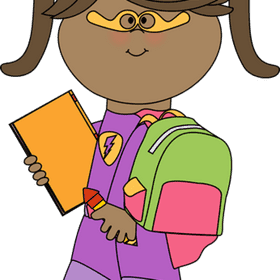 Superhero Student of Justice and Knowledge PNG