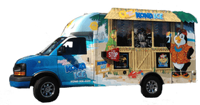 Tropical Paradise Delivery Truck Adventure PNG