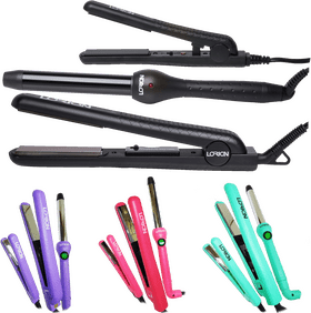Multi-Color Hair Styling Tool Collection PNG