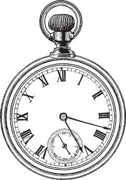 Timeless Elegance The Pocket Watch Masterpiece PNG