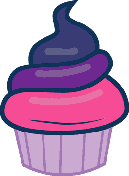 Delightful Cupcake Stand for Sweet Treats PNG
