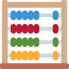 Colorful Abacus for Counting and Learning PNG