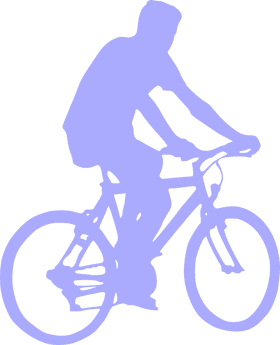 Dynamic Cycling Sport Movement PNG