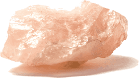 Soft Pink Quartz Crystal of Serenity PNG