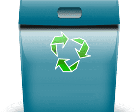 Eco-Friendly Recycling Bin for Sustainable Waste Disposal PNG