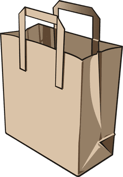 Eco-Friendly Shopping Bag Design PNG