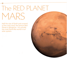 The Mysterious Red Planet Mars Unveiled PNG
