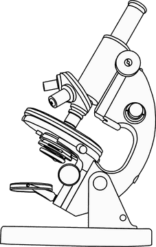 Precision Microscope for Scientific Exploration PNG