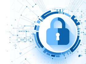 Advanced Security Lock for Digital Protection PNG