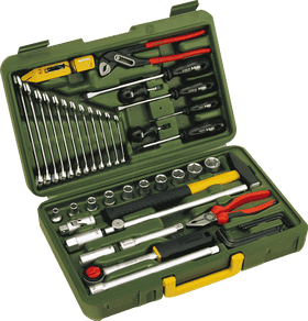 Comprehensive Mechanic's Tool Set for Precision Repair PNG