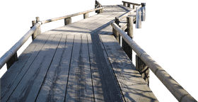 Curved Serenity The Bridge of Tranquility PNG