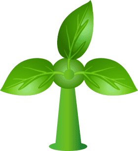 Eco-Friendly Wind Turbine Design PNG